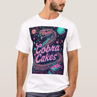 T-shirt Cobra Cakes Vintage 80's Tee