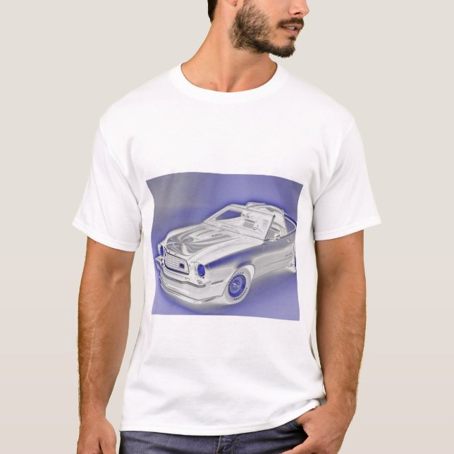 T-shirt cobra de mustang (Devant)