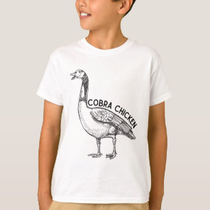 T-shirt Cobra poulet drôle oie