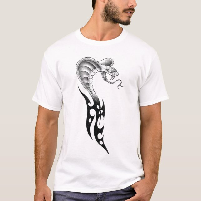 T-shirt cobra-serpent (Devant)