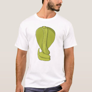 T-shirt Cobra Vert Citron Vibrant