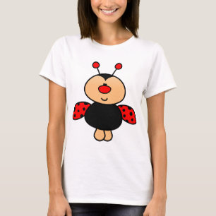 T-shirt Coccinelle douce de bébé
