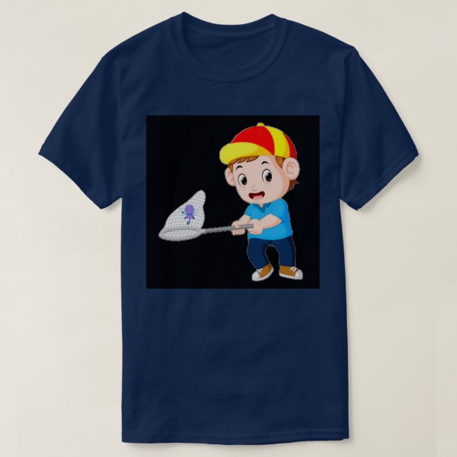 T-shirt Cocher les papillons insectes 2 (Design devant)