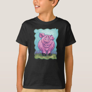 T-shirt cochon