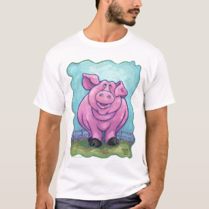T-shirt cochon