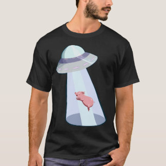 T-shirt Cochon dans l'espace