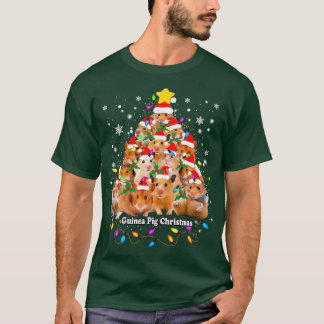 T-shirt Cochon de Guinée Arbre de Noël Cochon de Guinée (3