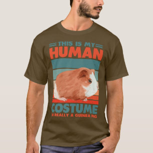 T-shirt Cochon De Guinée Douce Et Drôle Mignonne Animaux d