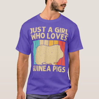 T-shirt Cochon De Guinée Drôle Pour Filles Pomme De Terre 