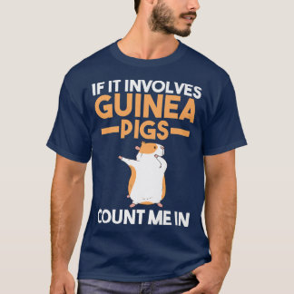 T-shirt Cochon de Guinée en voie de disparition