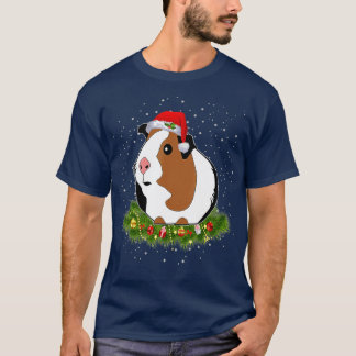 T-shirt Cochon de Guinée Noël Funny Cochon de Guinée