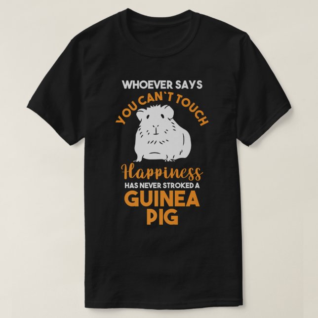 T-shirt Cochon de Guinée Premium 2358 (Design devant)