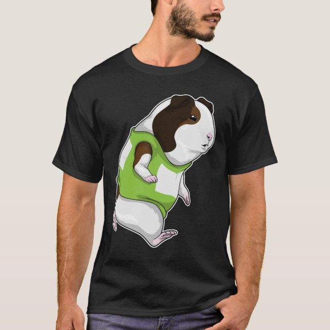 T-shirt Cochon de Guinée Runner Sports (Devant)
