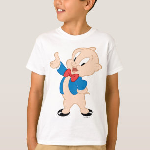 T-shirt Cochon de porc   Pose classique