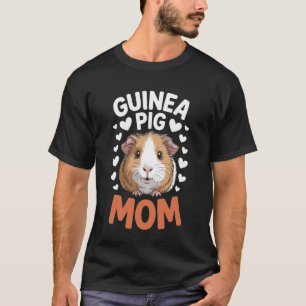 T-shirt Cochon d'Inde compagnon maman pour les amoureux d'