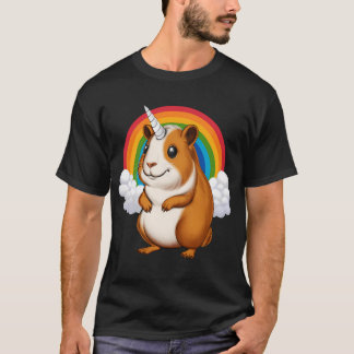 T-shirt Cochon d'Inde Licorne