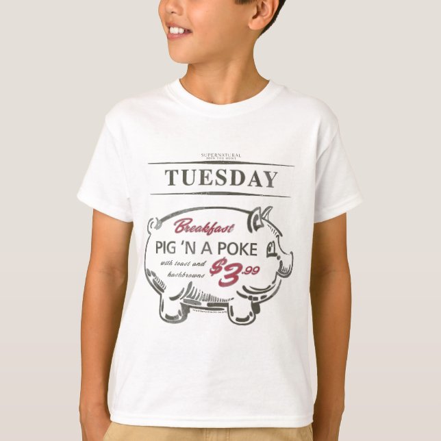 T-shirt Cochon surnaturel dans un Pot (Devant)