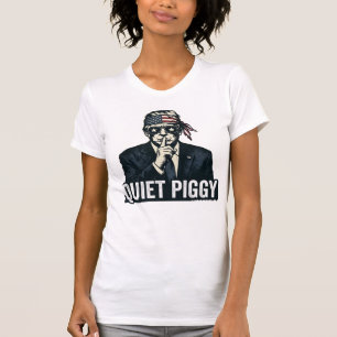 T-shirt Cochon tranquille Satire politique élection