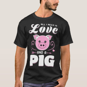 T-shirt Cochons Agriculteur Drôle Cadeaux Vie agricole Ani