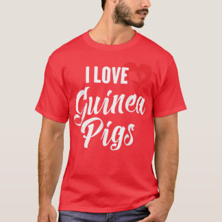 T-shirt Cochons de Guinée pour les amateurs de rongeurs