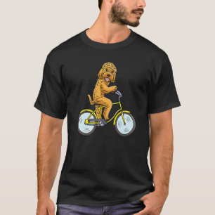 T-shirt Cockapo Chien Sur Un Vélo Spoodle Riding Vélo Biki