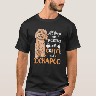 T-shirt Cockapoo Dog Propriétaire Café Cockapoo