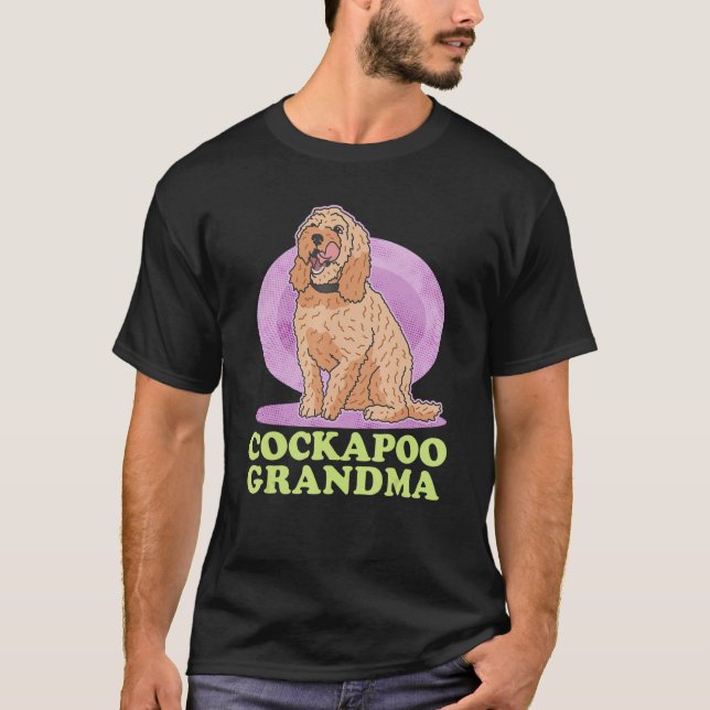 T-shirt Cockapoo Grandma Spoodle Dog Owner Cockapoo (Devant)