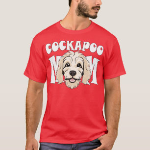 T-shirt Cockapoo Mom Cute Dog Fête des mères de chien