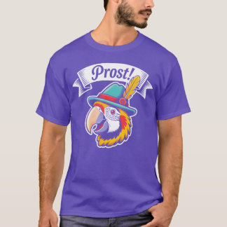 T-shirt Cockatiel Bird Oktoberfest Allemand Bavarois Alpin