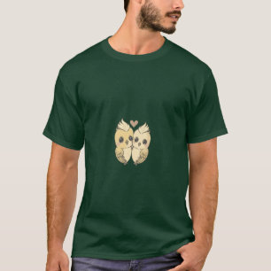 T-shirt Cockatiel Cockatiels Coeur Parrot Oiseaux cadeau f