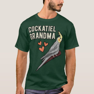 T-shirt Cockatiel Grand-mère Cockato propriétaire de perro