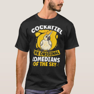 T-shirt Cockatiel Les Comédiens Originaux Du Ciel Backpr