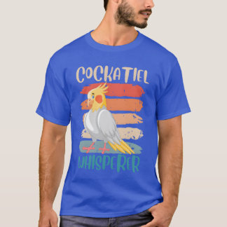 T-shirt Cockatiel Whisperer Cockatiels Parakeet Birds fami