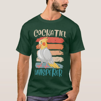 T-shirt Cockatiel Whisperer Cockatiels Parakeet Birds fami