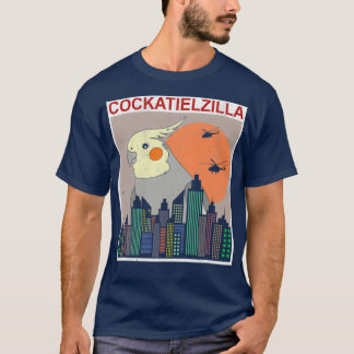 T-shirt Cockatielzilla