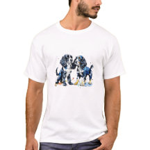 Cocker blanc mignon chiots espagnols amoureux de l