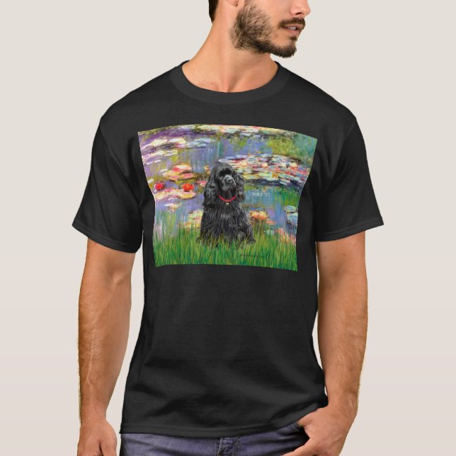 T-shirt Cocker (noir) - Lys 2 (Devant)