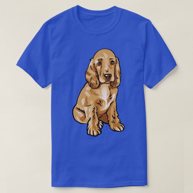 T-shirt Cocker Spaniel (Design devant)