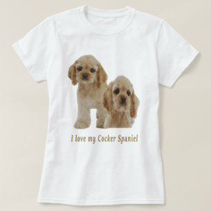 T-shirt Cocker spaniel