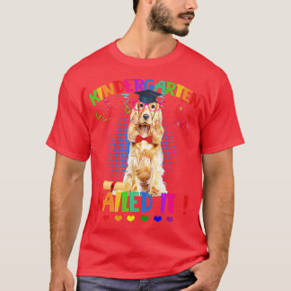T-shirt Cocker Spaniel Classe De Graduation De 22 Maternel
