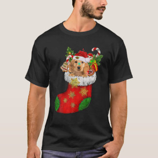 T-shirt Cocker Spaniel Dans Le Choc Noël Noël Noël Noël No