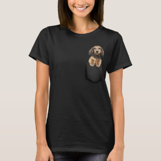 T-shirt Cocker Spaniel en poche, drôle Cocker Spaniel