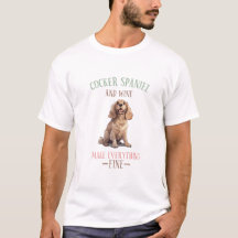 Cocker Spaniel et Vin