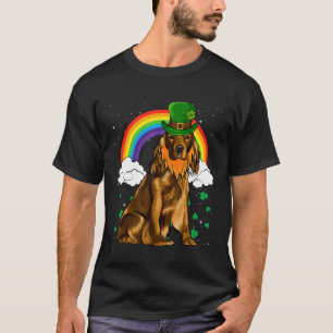 T-shirt Cocker Spaniel Jour de la Saint Patrick Leprechaun