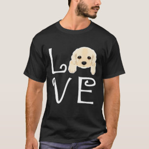 T-shirt Cocker Spaniel Love Chien Propriétaire Cocker Span
