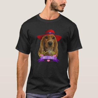 T-shirt Cocker Spaniel Pop Art Love Cocker Spaniels Papa M
