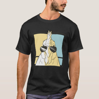 T-shirt Cockerel with Sunglasses  for Men Women