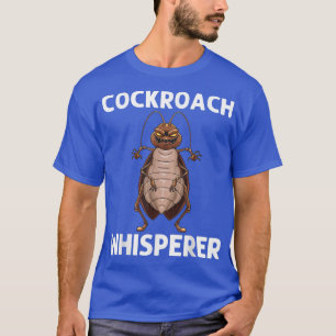 T-shirt Cockroach Drôle Pour Hommes Femmes Entomologie Pes