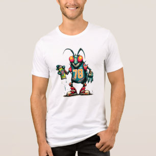 T-Shirt Cockroach Yeah Graffiti 78 Tri-Blend Shirt