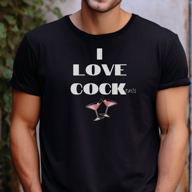 T-shirt cocktail amusant, T-shirt gay, tee-shirt P (Créateur téléchargé)